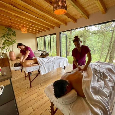 La Estela Bubble Glamping Mazamitla Buitenkant foto
